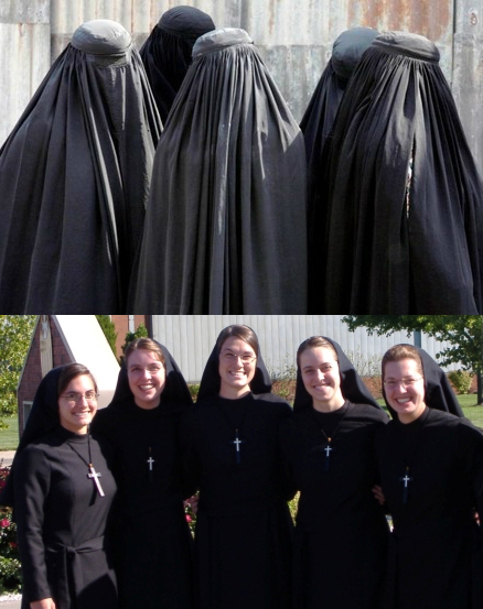 Islamic Hijabs and Nuns Habits - WikiIslam